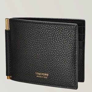 Tom Ford Black and Gold Money Clip